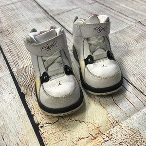 Nike Ol School 3 Sneakers Size 6 Black White & Red